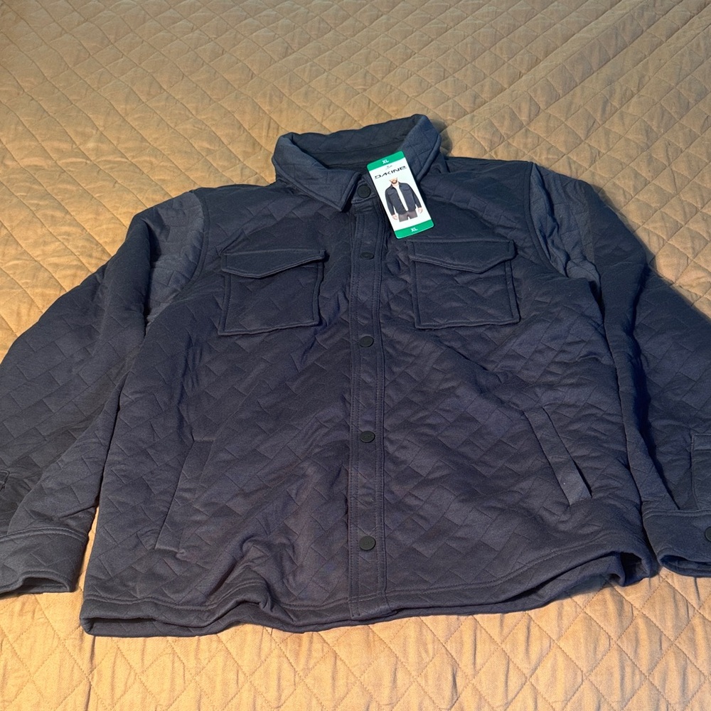 Dakine Men's Quilted Shirt Jacket - Dark Blue